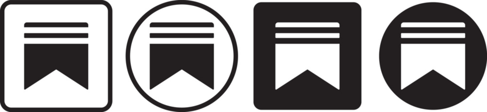 Substack logo icon collection with various styles in different shapes and sizes on white background. substack icon logo, 3d social media icons button.Substack logo circle. Editable vector eps file