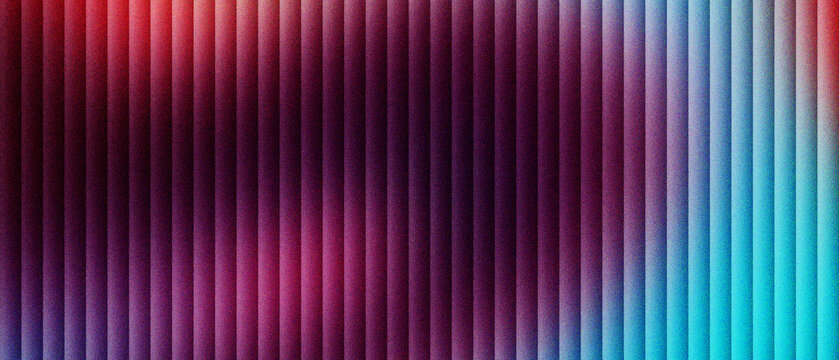 Abstract vertical line pattern with neon gradient lighting. Vibrant purple and blue striped texture background. Modern geometric bar design for digital wallpaper and creative web banners.