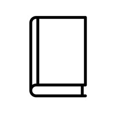 Fototapeta premium Book, vector icon