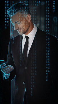 Premium Overlays Matrix 1 VERTICAL &ndash; Digital Code Effects, Futuristic Data Stream Overlays and Cyber Tech Visuals for Cinematic Video Editing and Motion Graphics