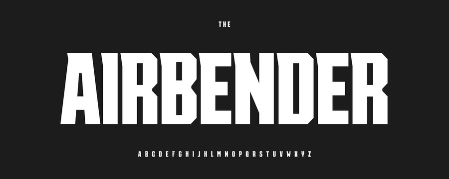 Tall Font Monumental Logo Alphabet Bold Narrow Letter Set Condensed Typography, Geometric Typographic Design for Strong Title Text, Masculine Headline Logotype.High Industrial Fonts. Vector Typeface