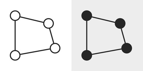 Shape Icon represents geometric forms, design elements, visual structures, and creative composition. © Charles