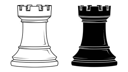 Chess Rook Icons © mojahedh
