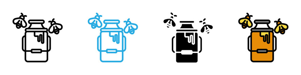  Honey multi - style icon design concept © okta