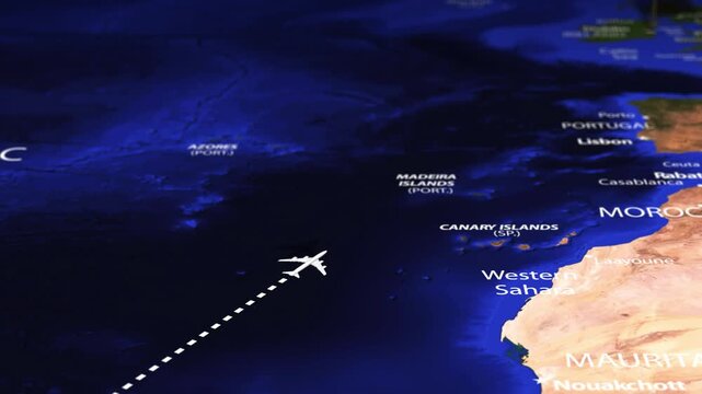 Flight From Asuncion PARAGUAY to Dublin IRELAND