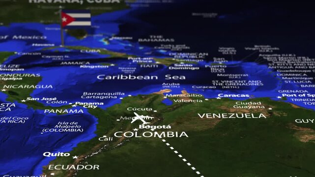 Flight From Asuncion PARAGUAY to Havana CUBA