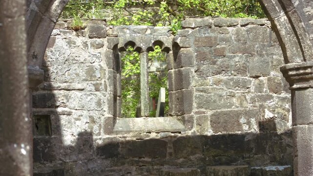 Saint Thomas a Becket Abbey Church ruins in Yorkshire