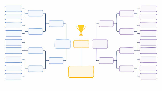 Football Predictor Chart with match prediction bracket template and tournament bracket design
