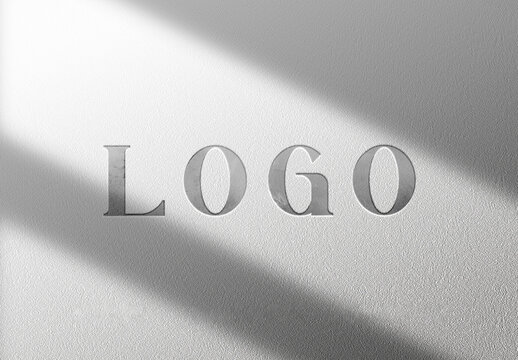 Paper Cutout Logo & Text Effect