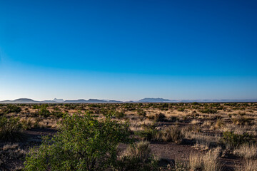 Naklejka premium Desert Mountains Landscape Photography
