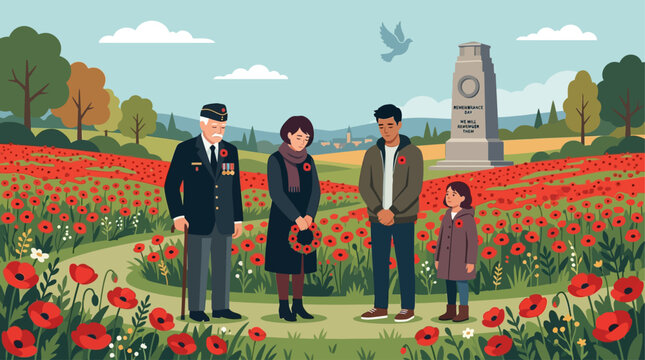 Family honors Korean War veterans on National Armistice Day