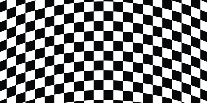 rally flag seamless texture. chess background pattern. black and white square backdrop