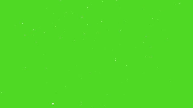 Slow motion of real white snow particles fly in the air. Seamless looping 4k video. winter sonw particles overlay loop. Falling snow particles green screen High quality 4k footage