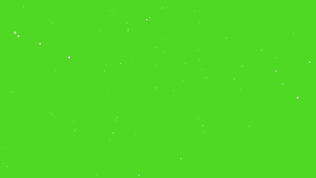 Slow motion of real white snow particles fly in the air. Seamless looping 4k video. winter sonw particles overlay loop. Falling snow particles green screen High quality 4k footage