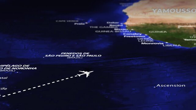 Flight From Asuncion PARAGUAY to Yamoussoukro IVORY COAST
