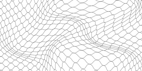 Mesh texture for fishing nets. Seamless pattern for sportswear or soccer goal, volleyball net, basketball hoop, hockey, athletics. Abstract net background for sports © Ipin Grup