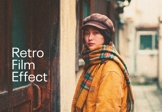 Retro Film Photo Effect
