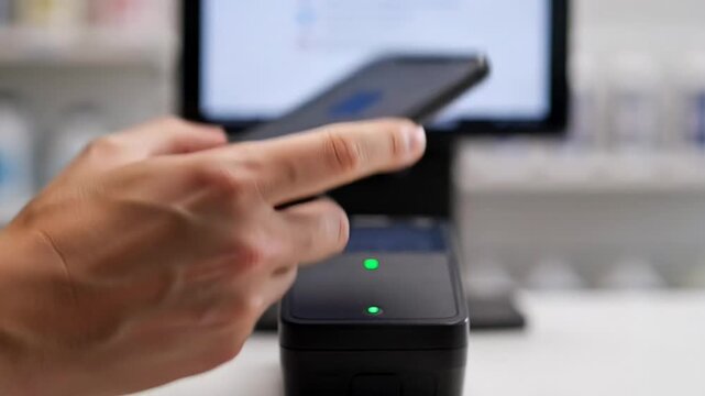 ?Seamless mobile payment: tap and go transaction at checkout counter
