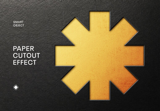 Paper Cut Out Effect