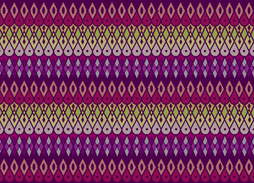 abstract geometric colorful seamless pattern for background wallpaper design