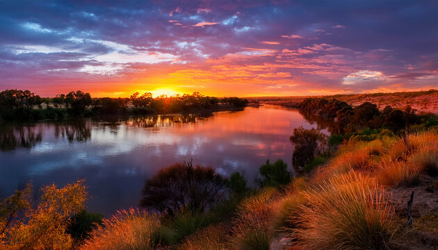 Murray River Sunset