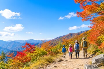 Obraz premium 画像が作成されました • 透明なグラスと水のしぶき透明なグラスと水のしぶき編集 タイトル（Adobe Stock用）運動会のお昼休みにお弁当を囲んで食事を楽しむ家族4人 秋の学校行事と家族団らんイメージ（AI生成）タグ（40個）運動会, 秋の運動会, 秋, 小学校, 学校行事, 学校イベント, 家族, ファミリー, 親子, 父親, 母親, 男の子, 女の子, 子供, 日本人, 