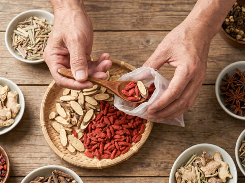 Preparing Herbal Blends with Dried Botanicals and Spices