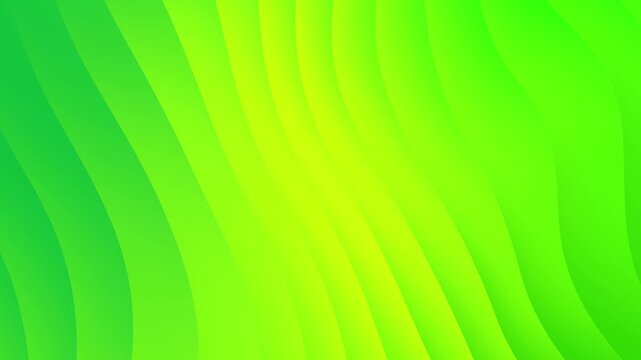 Abstract light green wave shape motion fluid seamless looping 4k background