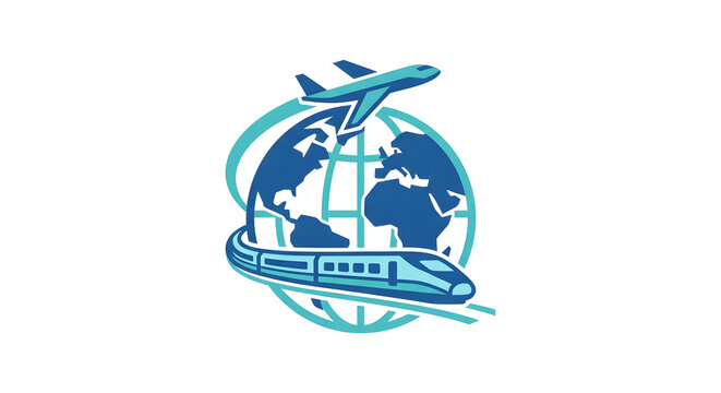 Global Travel and Logistics Logo Design