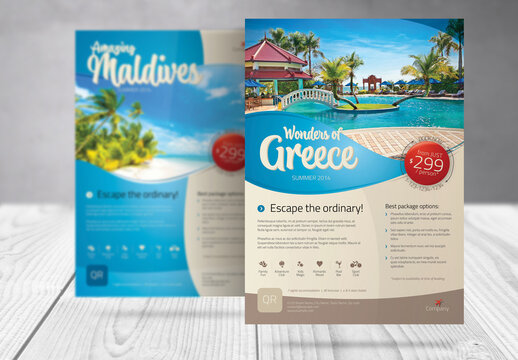 Vacation Travel Flyer Template