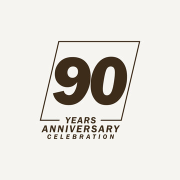 anniversary logo template for event, invitation, greeting, web, vector eps 10 for donwload