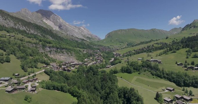 Route de la colombier le grand bornand