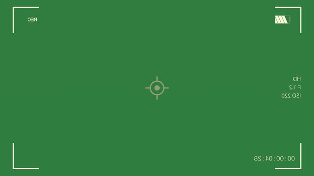 White border and thumb thumbs up on icon green screen design cartoonish motion
