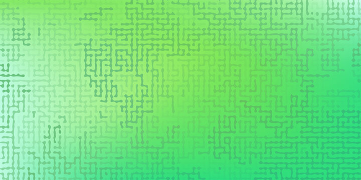 Green complex geometric Turing background. pattern design