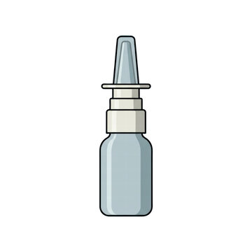 Nasal Spray Bottle Icon
