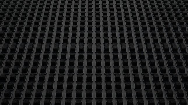 Macro 3D Render of Silicon Carbide Gas Flow Grid.