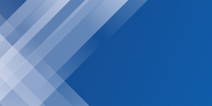 Abstract bacgkround blue and white gradient. Modern blue abstract rectangle box lines background for presentation design, banner, brocure, and business card
