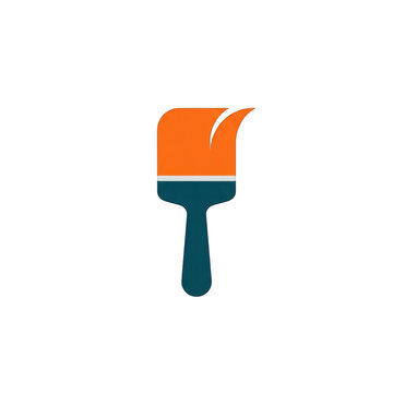 Minimalist Paint Brush Icon