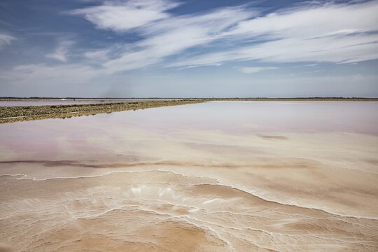 Saltworks, Salin-de-Giraud, Bouches-du-Rh&ocirc;ne, Arles, France