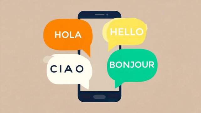 Language app. Learn languages ​​online.