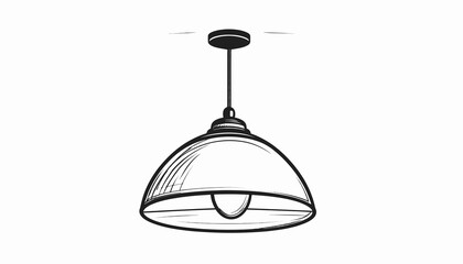 Detailed Drawing of a Pendant Light. © Siti