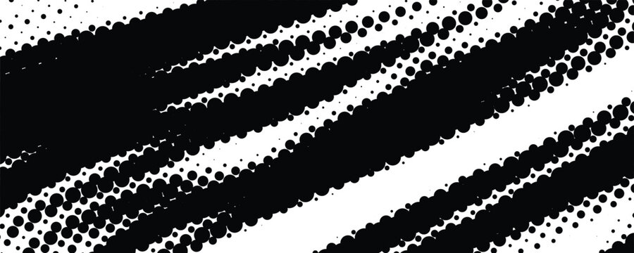 Futuristic digital wave with dots. Dark cyberspace. Abstract music background. Big data visualisation with particle flow. 3d rendering.
