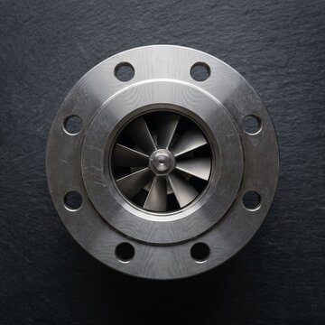 Stainless Steel Turbine Fluid Flow Meter Flange Housing