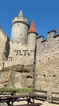 Kokoř&iacute;n Castle in Central Bohemia, Czech Republic