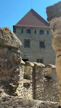 Kokoř&iacute;n Castle in Central Bohemia, Czech Republic