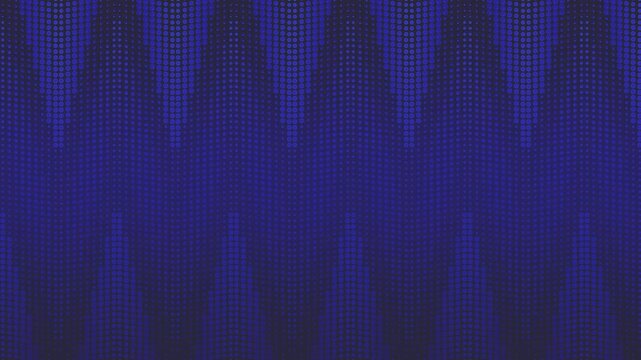 Abstract dark blue digital pattern with rhythmic light pulses.
