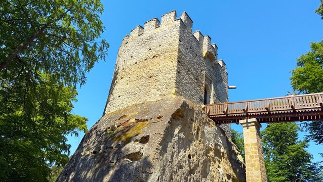 Kokor&iacute;n Castle in Central Bohemia, Czech Republic