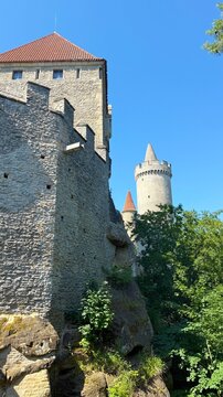 Kokor&iacute;n Castle in Central Bohemia, Czech Republic