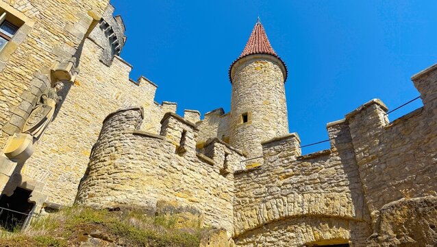 Kokor&iacute;n Castle in Central Bohemia, Czech Republic
