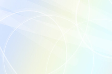Naklejka premium A serene abstract backdrop with pale blue, cream, and subtle circular linework, creating a calm, airy atmosphere ideal for tech, wellness, or design promotions.